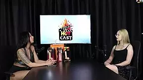 Watch Vivan Lola And Vitória Beatriz In Sheer Red Interview Full Of Dirty Outdoor BDSM Casting Fun