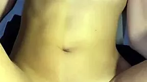 deep creampie floods her tight belly after wild dorm riding