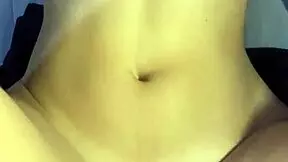 deep creampie floods her tight belly after wild dorm riding