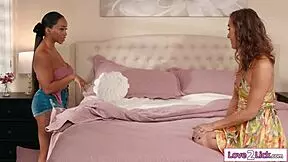 My asian stepmom and stepaunt facesit squirt all over my face girl on girl.