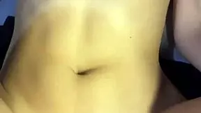 deep creampie floods her tight belly after wild dorm riding