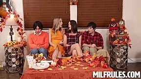 Ricky Spanish and Millie Morgan taste Katrina Colt's tip then fuck hard.