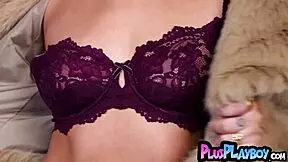 Big ass latina teen beca barbie poses sexy in lingerie shaking bubble butt small tits teasing hardcore