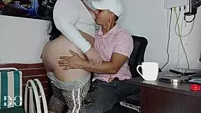 damn my secretary's wet pussy needs my cock for that raise deal