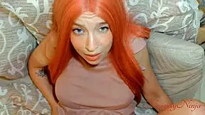 I finger my stepdaughter's pussy deep while she squirts in taboo roleplay