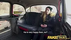 petite french babe's tight pussy craves that big czech dick in fake taxi backseat
