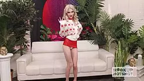 Petite Emma Rosie links up with Bryan Gozzling for wild sloppy anal fun