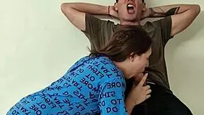 two stepsisters share friend's throbbing cock