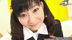 little japanese 18 year old gets used hard