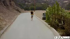 vixenplus beauty rides brother's roommate doggystyle for hot facial cumshot