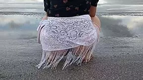 minha belle belinha, that pregnant teen nympho seducing everyone on the beach with her sexy belly