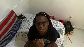 i woke up so horny i had to suck my neighbor's stepson huge cock in his bedroom