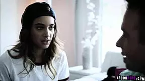 horny stepbro chad white turns lesbian stepsis uma jolie with deep pussy lesson