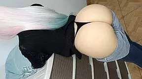 dad, check my big virgin ass in jeans... fuck it now!