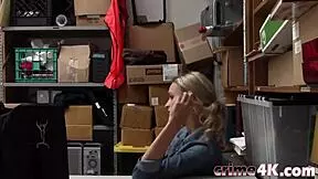 gorgeous blonde teen bent over gettin pounded in storage room... wanna join? 😏