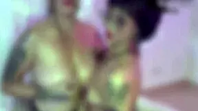 OIL SLIDING OVER TATTOOED GIRLS' HUGE TITS AND ASSES!