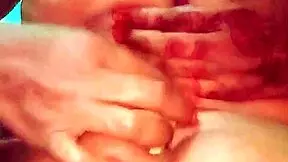 horny asian babe fingers wet pussy licks brinjal for orgasm cum??