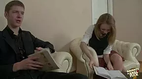 redhead teen's first ass to tight pussy poundin... facial finish! 😱🍑💦