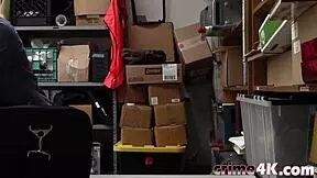 gorgeous blonde teen bent over gettin pounded in storage room... wanna join? 😏