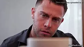 busty teen laps stepmoms wet pussy in bondage play