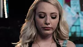 Petite teen 18+ gets fingered licked and deepthroats monster cock