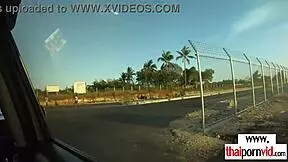 Petite Asian Cherry relaxes on big white cock with deep doggystyle