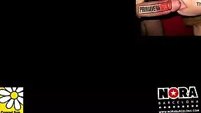 Primavera's blonde milf assfucked hard by lesbian pornstar at erotic holiday party