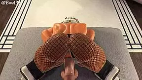 rabbit toy fucks my tight pussy to creampie explosion!!