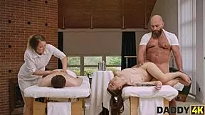 daddy4k, can you resist this young shaved brunette slut's tight pussy and ass?