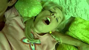 wanna see me fucking this shaved blonde teen's tight pussy doggystyle with my monster cock?