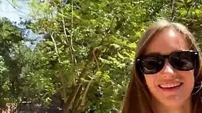 Pov petite romanian nadia noja chokes on huge cock deepthroat sloppy spit outdoors forest hiking trail