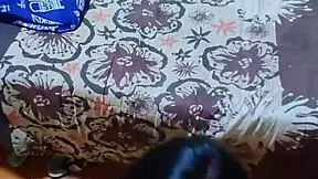 Delivery guy fucks me bent over before husband arrives, creampies my face raw