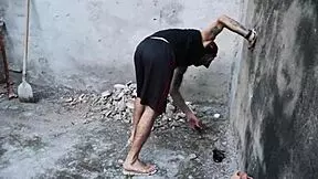 omg the hot colombian housekeeper with big tattooed ass was working so hard i seduced him to fuck me deep closeup homemade 😍🍑🔥