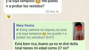 doña mary slips off clothes revealing big ass once husband leaves