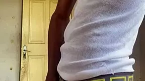 College Boy Jerks Monster Cock to Double Cumshot Explosion