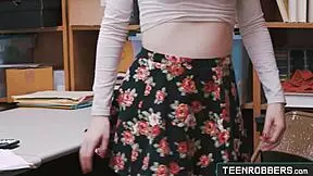 omg horny 18+ dolly leigh caught shoplifting gets bent over rough fucked pov petite tits doggystyle 😈🍑🔥