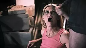 trailerpark trash, come let this big titted blonde milf fuck your brains out already