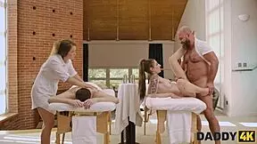 daddy4k, can you resist this young shaved brunette slut's tight pussy and ass?