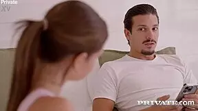 Rossa Vaxx Takes Stepbro Anal Creampie Pic to Ex