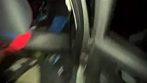 friends sneak peeks while brazilian skinny slut gets fucked raw in public