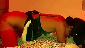 i fuck the little elf girl on christmas day in her tight spot