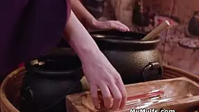 prince rams monster cocks into teen milf pussies in cosplay fantasy land