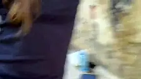 whoa tall brunette babe with natural tits goes crazy 😩 sloppy deepthroat on big cock then rough pov doggystyle outdoors!!