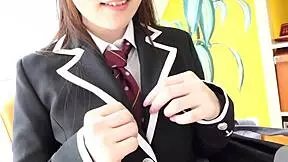 Mahiro Aisaka rides cock like a pure white angel slut!