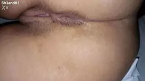 cute young skinny girlfriend narrow ass all wet after hot bedroom fuck