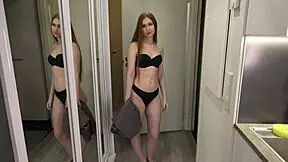 Step bro, wanna shower together so I can suck your big cock in the bathroom?