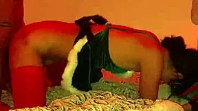 i fuck the little elf girl on christmas day in her tight spot