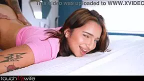 weird hubby films kiana kumani deepthroating stranger cock while he watches cheating