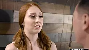 Think this cutie can resist her nasty stepdad's rough anal corruption plans?