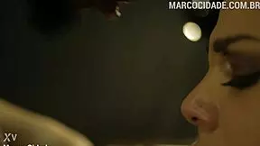 Writer Sucks Blonde's White Pussy - Bárbara Alves & Nego Catra!